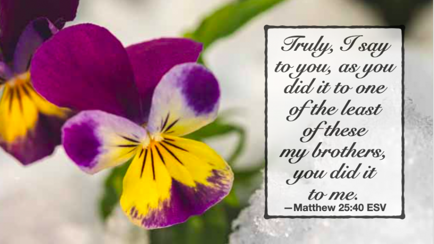 What’s done for Christ