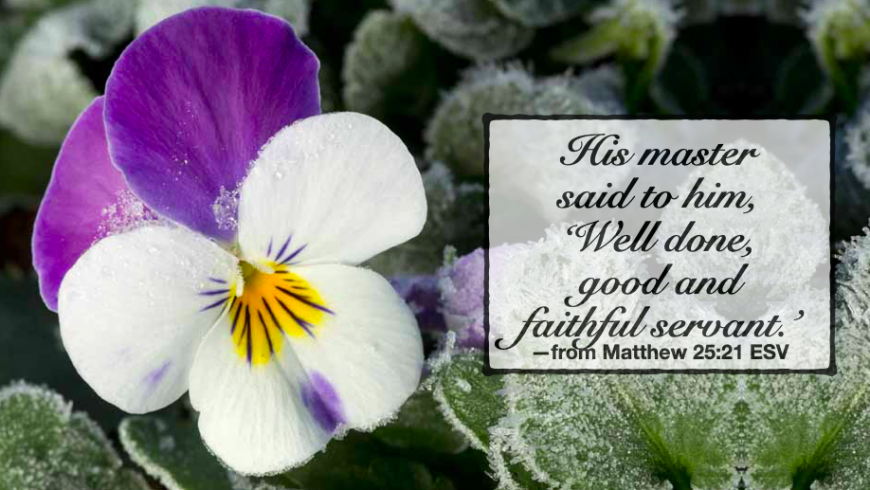 Good and faithful