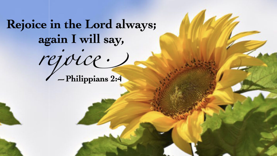 Always rejoice