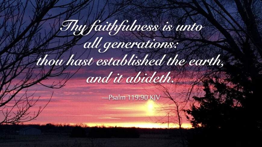 Hymn day: “Great is Thy Faithfulness”