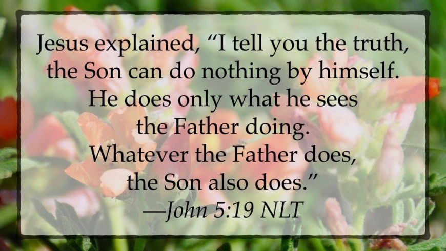 Seek the Father