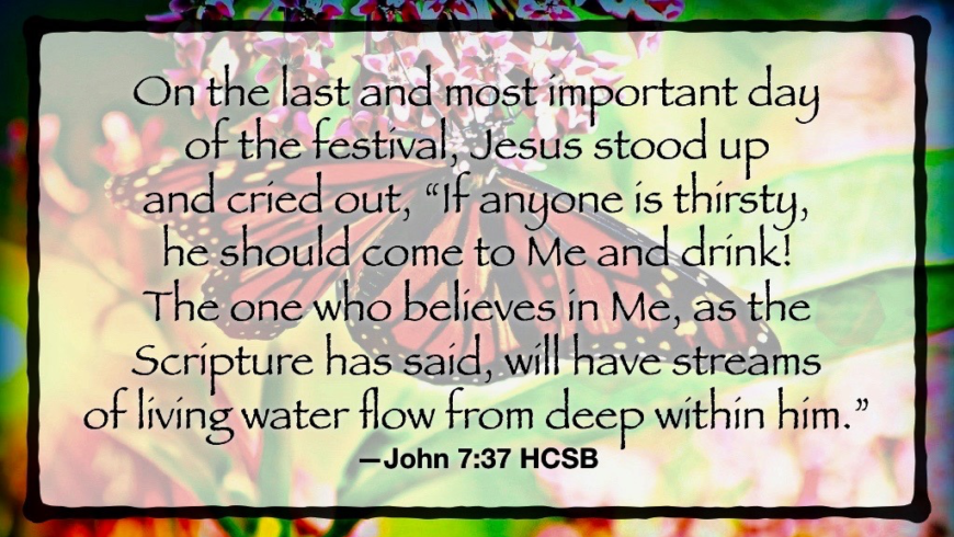 Streams of living water